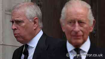 Andrew Mountbatten-Windsor's pals 'urge him to take legal action against King Charles'
