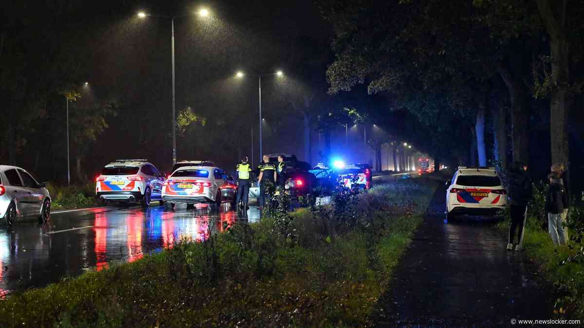 Lekke banden maken einde aan vlucht van automobilist die 200 km/u op N65 rijdt: politie grijpt in met pepperspray