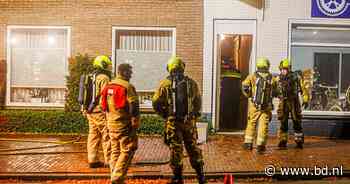 Brandje in woning boven fietsenwinkel in Schijndel, bewoner gaat tekeer tegen politie