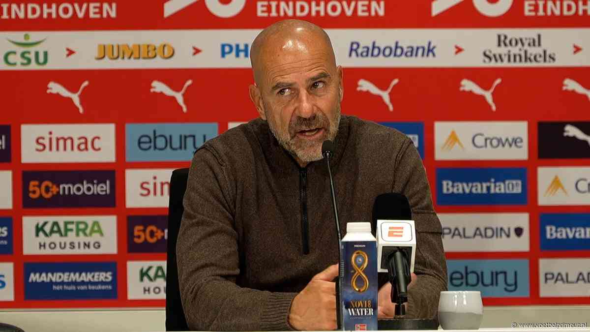 Bosz is het niet eens met journalisten: 'Vond ons niet eens slecht beginnen'