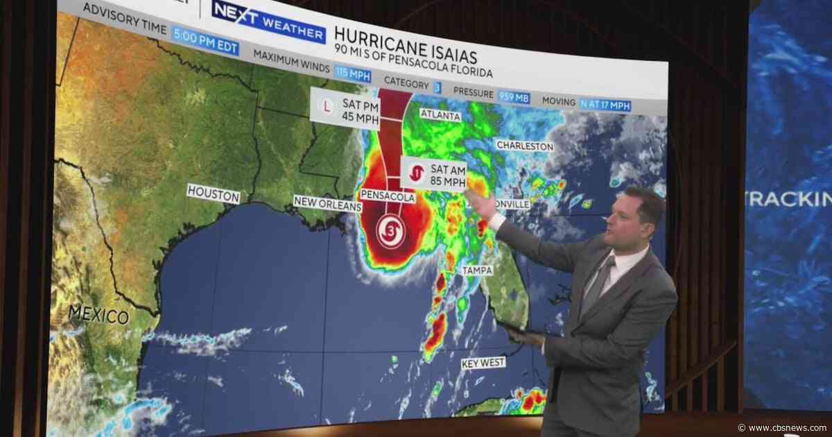 Hurricane Isaias bringing significant weather threat to Georgia