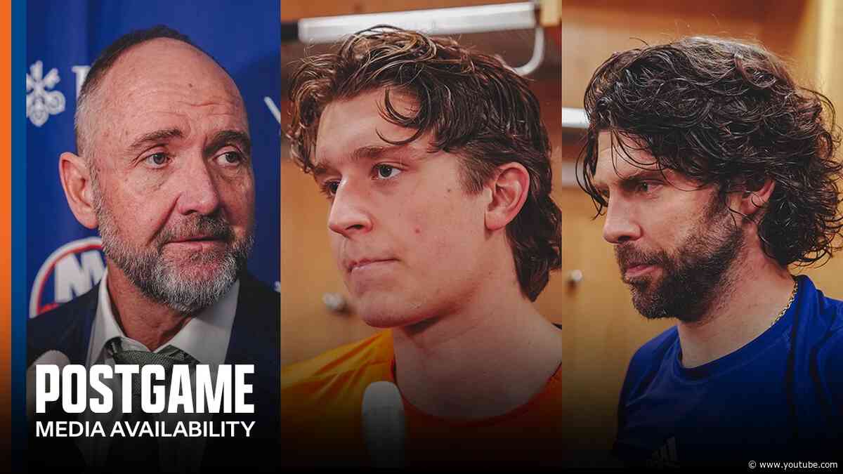 New York Islanders Postgame Availability | NYI at NYR