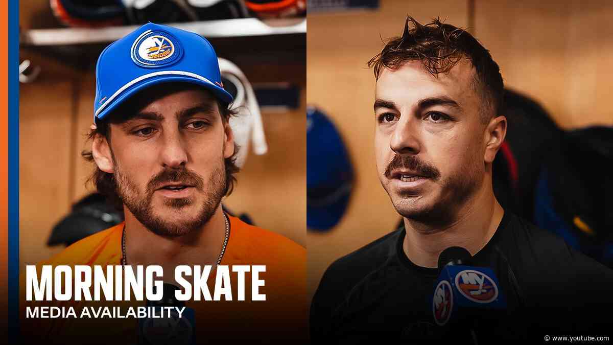 New York Islanders Morning Skate Availability | NYI at NYR