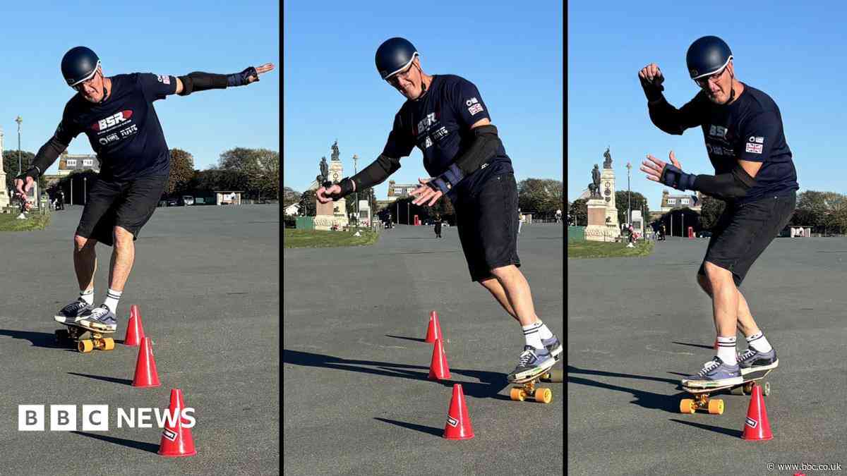 No slowing down: Skater off to world games aged 60