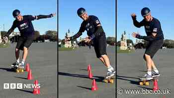 No slowing down: Skater off to world games aged 60