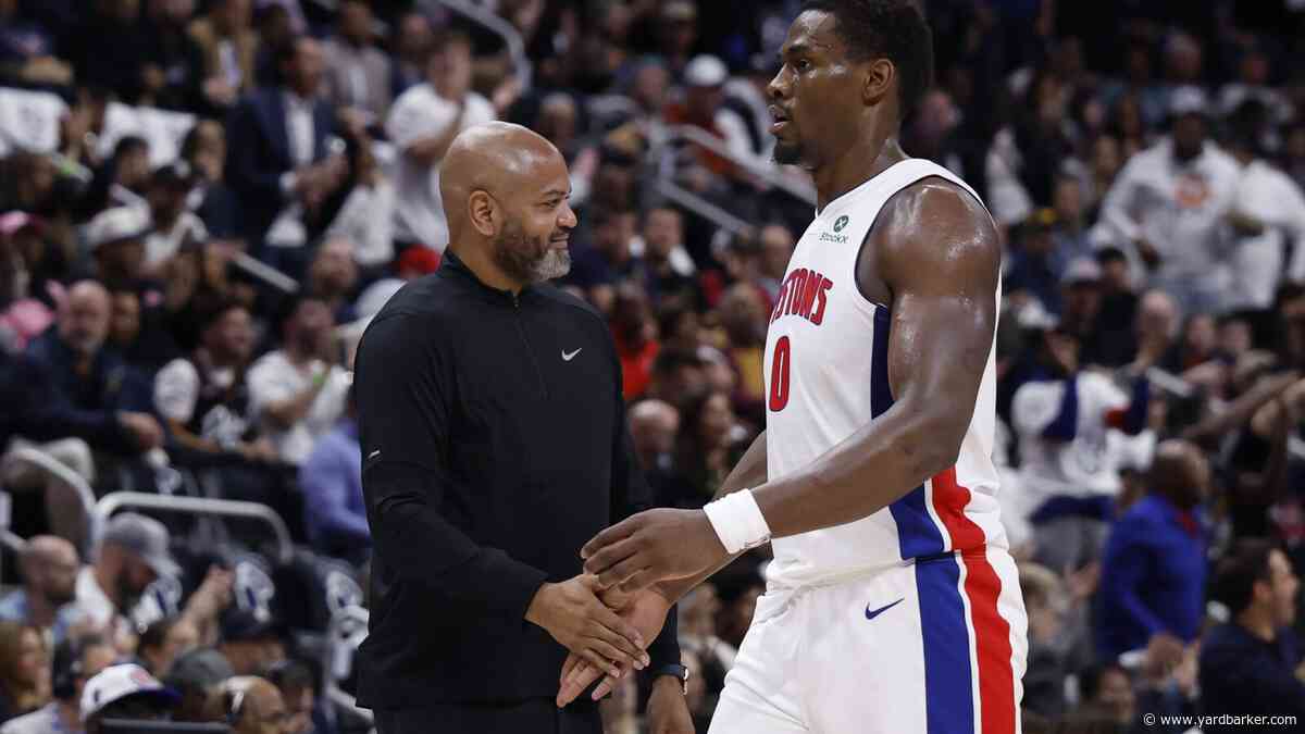 Pistons Told Jalen Duren He’s Their 'Fourth Best Player' Despite NBA All-Star Appearance