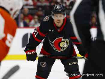 Partners in provocation: Senators' Nick Cousins calls teammate Ridly Greig his favourite NHL player