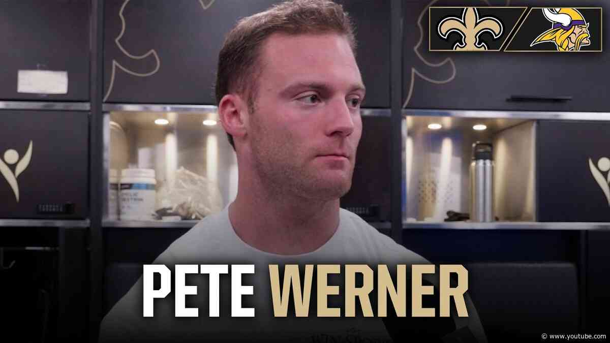 Pete Werner on Vikings offense, Kyler Murray | Saints vs. Vikings 2026 NFL Week 5