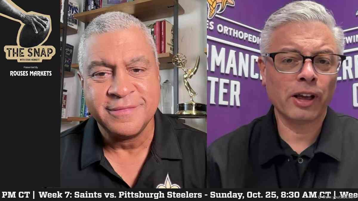 Saints-Vikings Week 5 Preview | The Snap w/ Stan Verrett