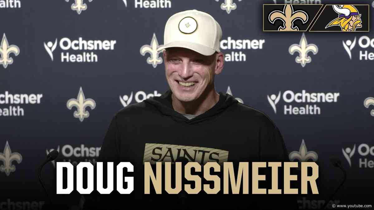 Doug Nussmeier on Vikings blitzes, Saints rushing game | Saints vs. Vikings 2026 NFL Week 5