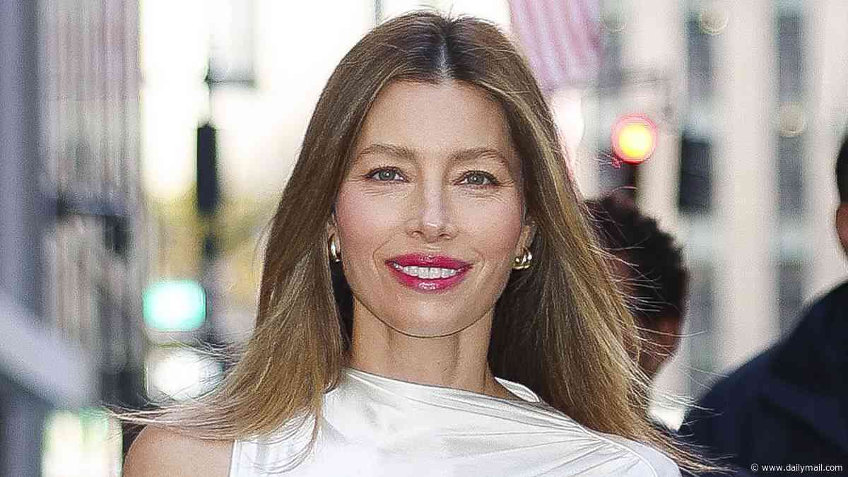 Jessica Biel, 44, reveals her body did 'crazy things' after birthing her and Justin Timberlake's two sons