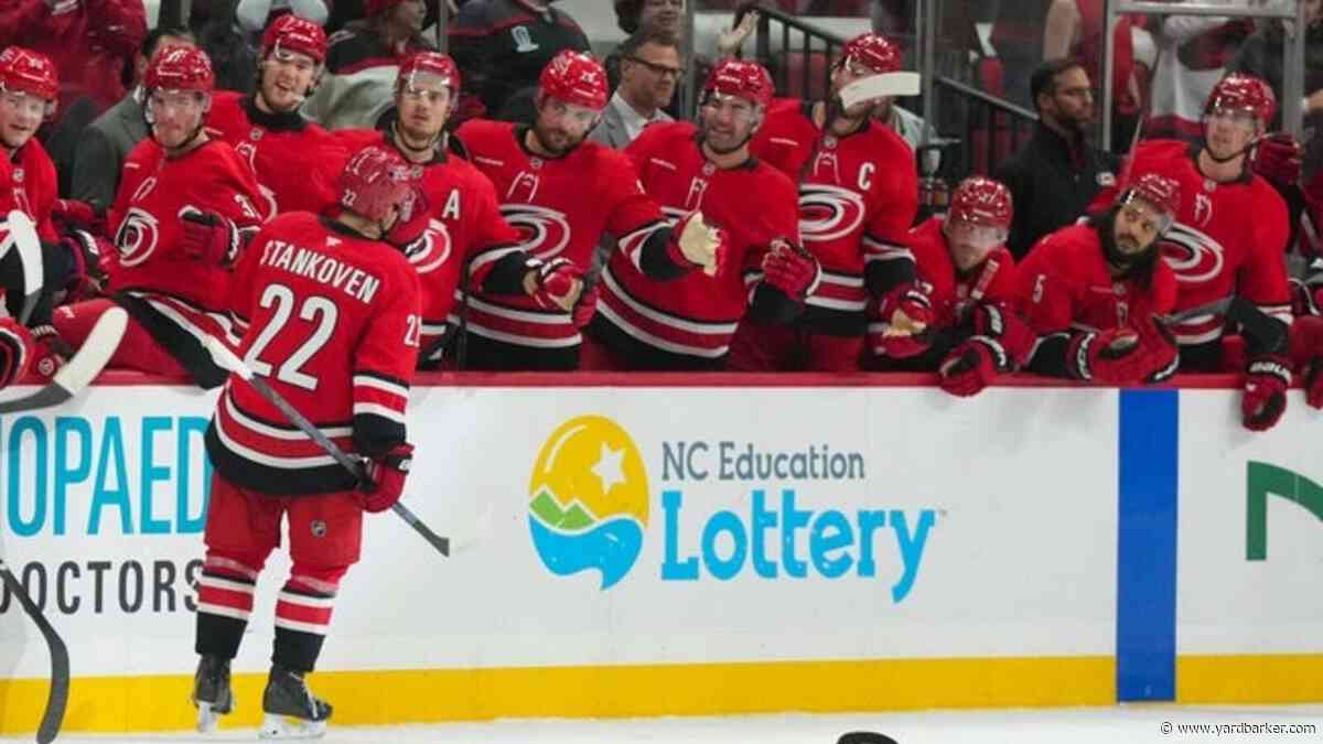Hurricanes surging as they visit lowly Blackhawks