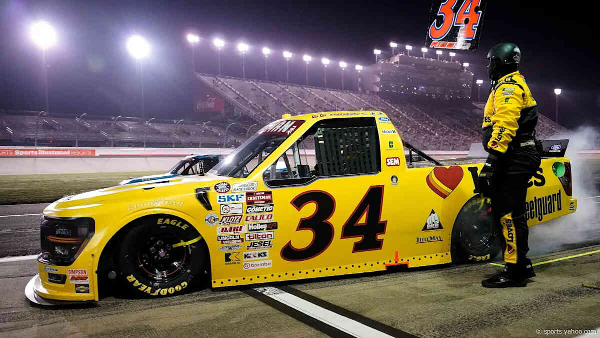 Who won NASCAR Truck Series Charlotte race? Winner is Layne Riggs, plus full results