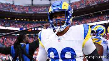 Rams' Donald plans to play MNF vs. Bills after missing game