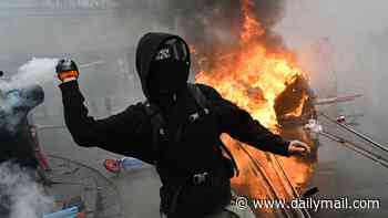 How hundreds of school protests across France are being infiltrated and inflamed by far-Left anarchists hellbent on 'overthrowing the bourgeois state' in a new French revolution: SUE REID