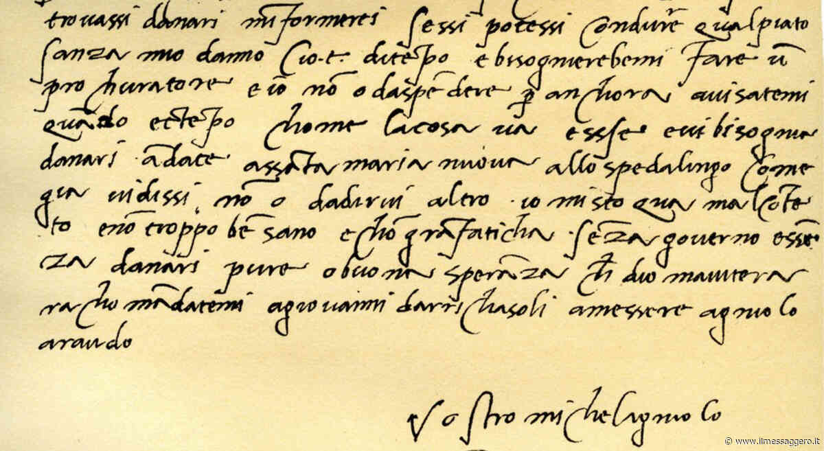 Michelangelo’s Handwriting Has Been Made Into A New Typeface