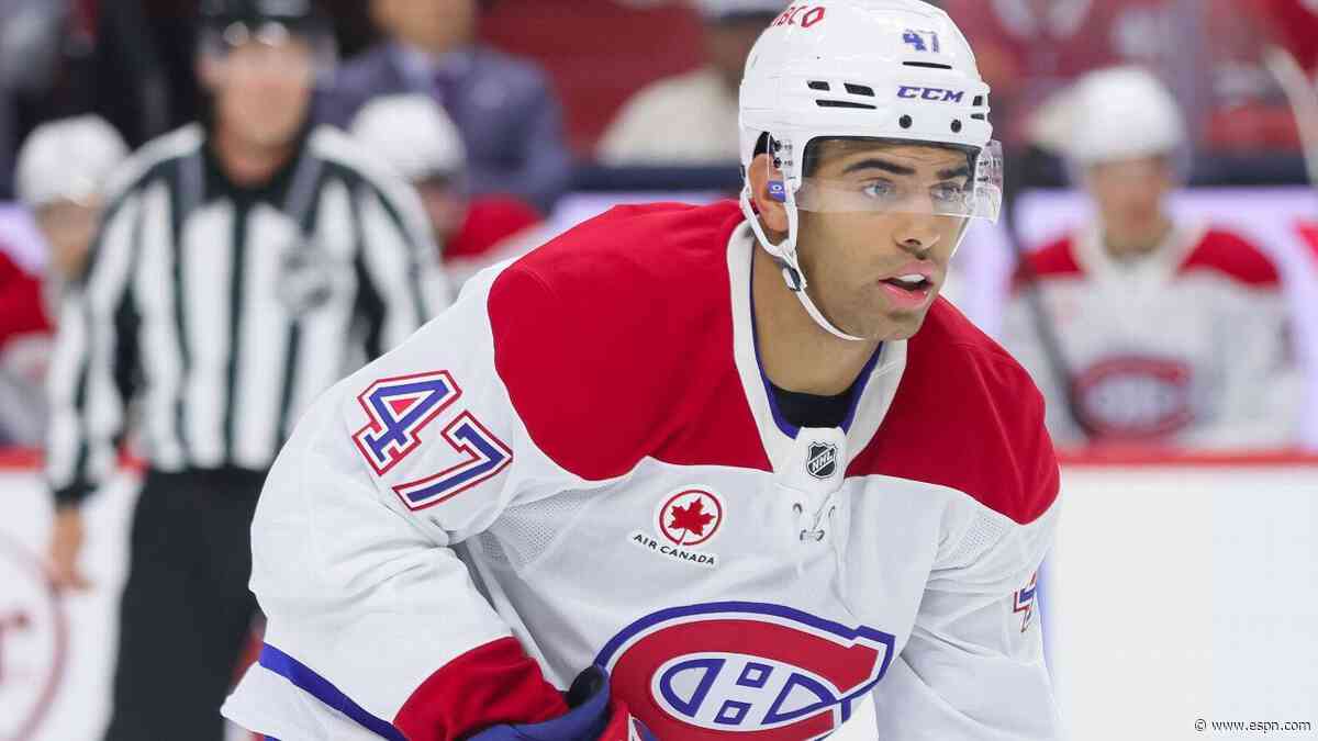 Predators bulk up on blue line, acquire Struble, 25, from Canadiens