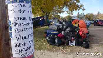 Saskatoon encampment removal sparks demand for province to fund more shelters