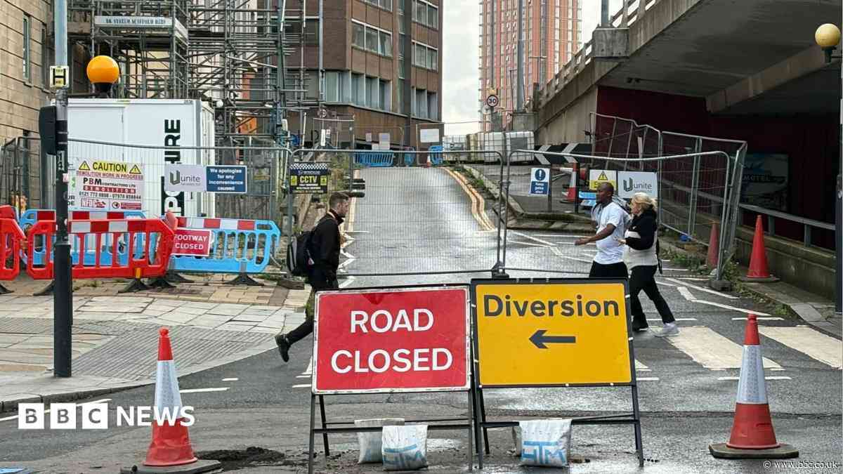 City road still shut a year on amid 'mayhem'