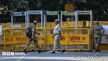 Thousands of security personnel deployed as Delhi braces for ‘cockroach’ protest