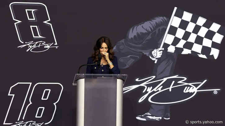 Samantha Busch complete speech from emotional Kyle Busch Celebration of Life