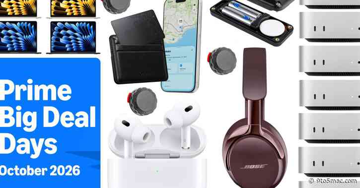 Prime Day 2 deals – Last chance: Mac mini, AirPods, Apple Watch Series 12, Nomad Find My card, AirTag mounts, more