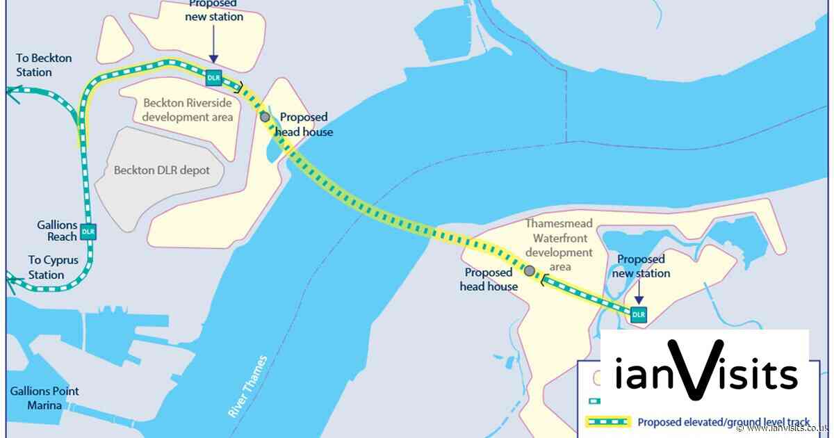TfL confirms it will apply for DLR extension to Thamesmead in early 2027