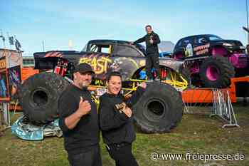 Horrende Spritkosten und 40 Euro Eintritt: Bei der Monstertruck-Show in Chemnitz wird nicht gespart