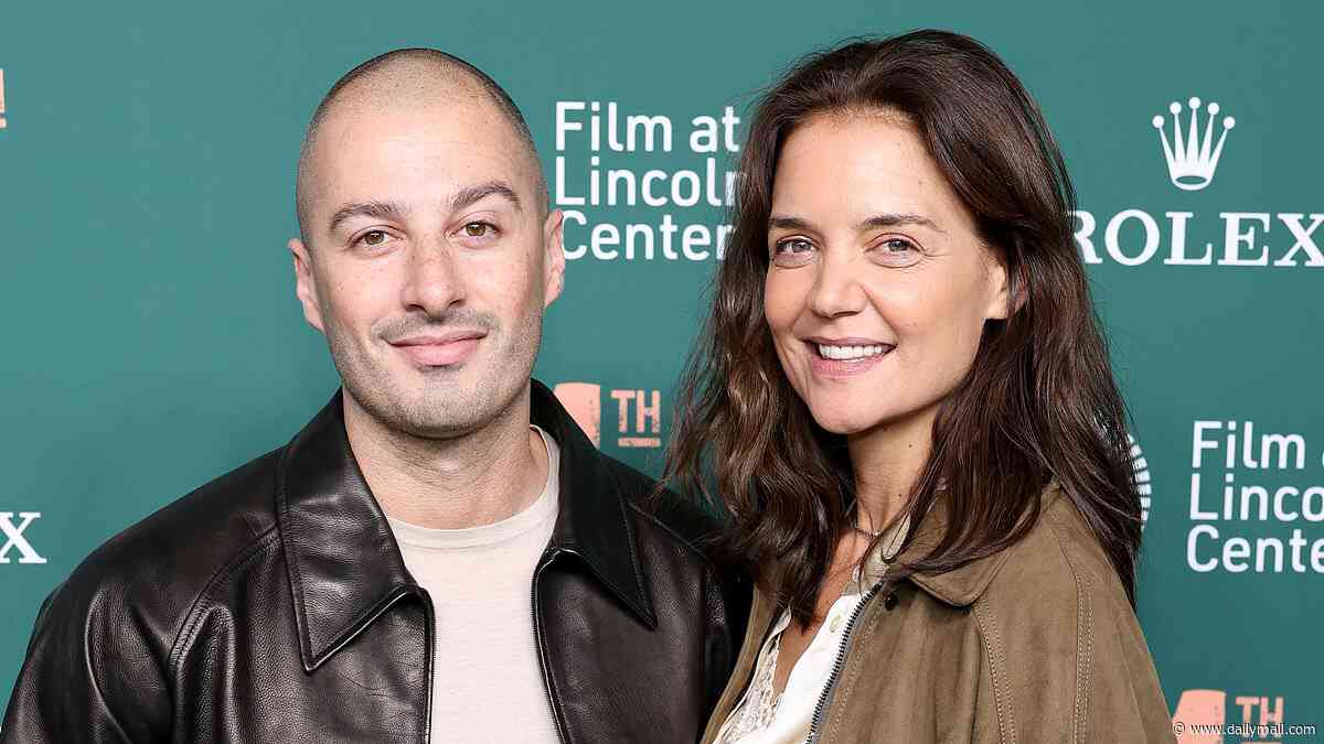 Katie Holmes, 47, goes makeup-free for red carpet appearance with toyboy Jason Bard Yarmosky, 39, in NYC