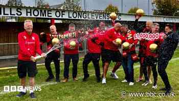 Football club makes history with £1m lottery win