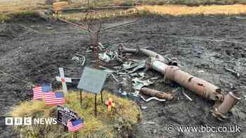 The moorland search for a missing airman who died in 1944