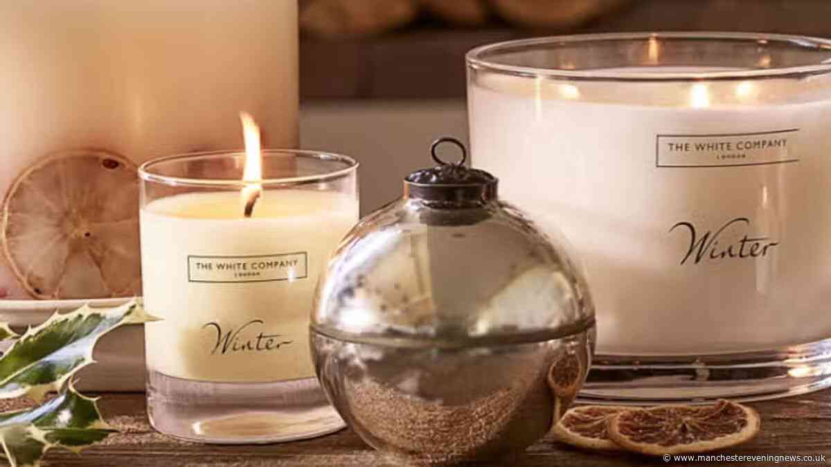 The White Company shoppers have hours to get £25 'Christmas in a jar' candle for £6