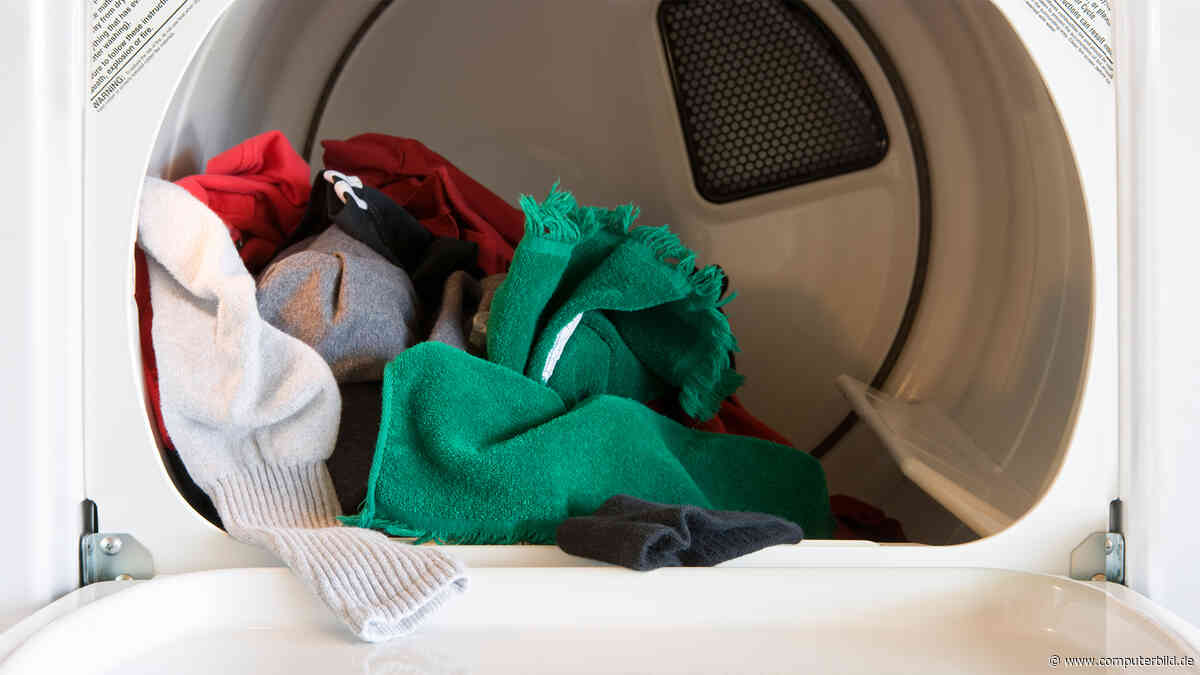 Wäsche trocknen: Wie ein Handtuch im Trockner die Stromkosten senken kann