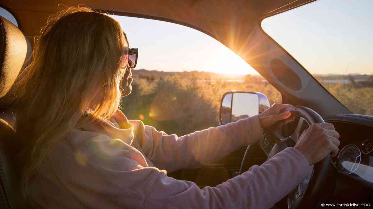 Drivers 'can stop sun glare on roads' by rubbing windscreen with 95p solution