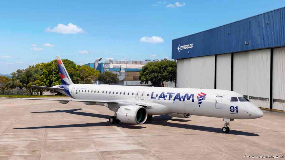 LATAM verwelkomt eerste Embraer E195-E2 en verwacht er dit jaar nog elf