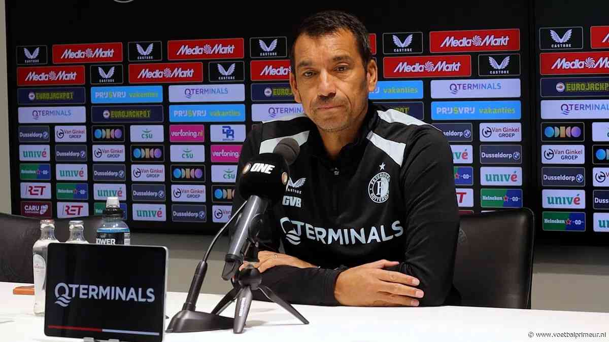Van Bronckhorst wapent zich tegen AZ: 'Dat kunnen we zeker verwachten'