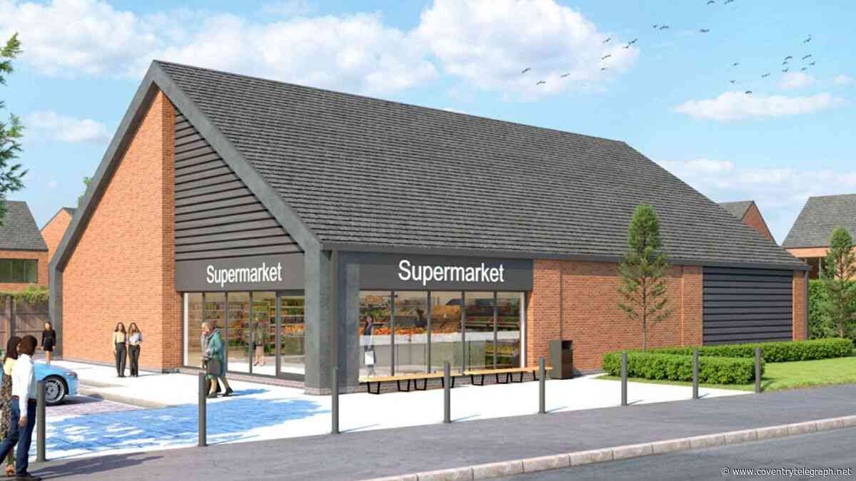 First look at shop plan for huge Bedworth housing development