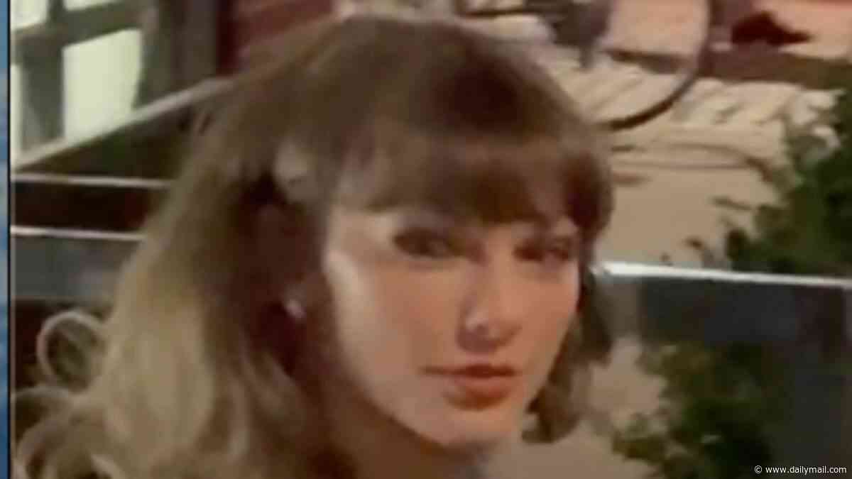 Taylor Swift holds hands with husband Travis Kelce on low-key date night in NYC amid couple's shock neighbor war over $5m Ohio mansion