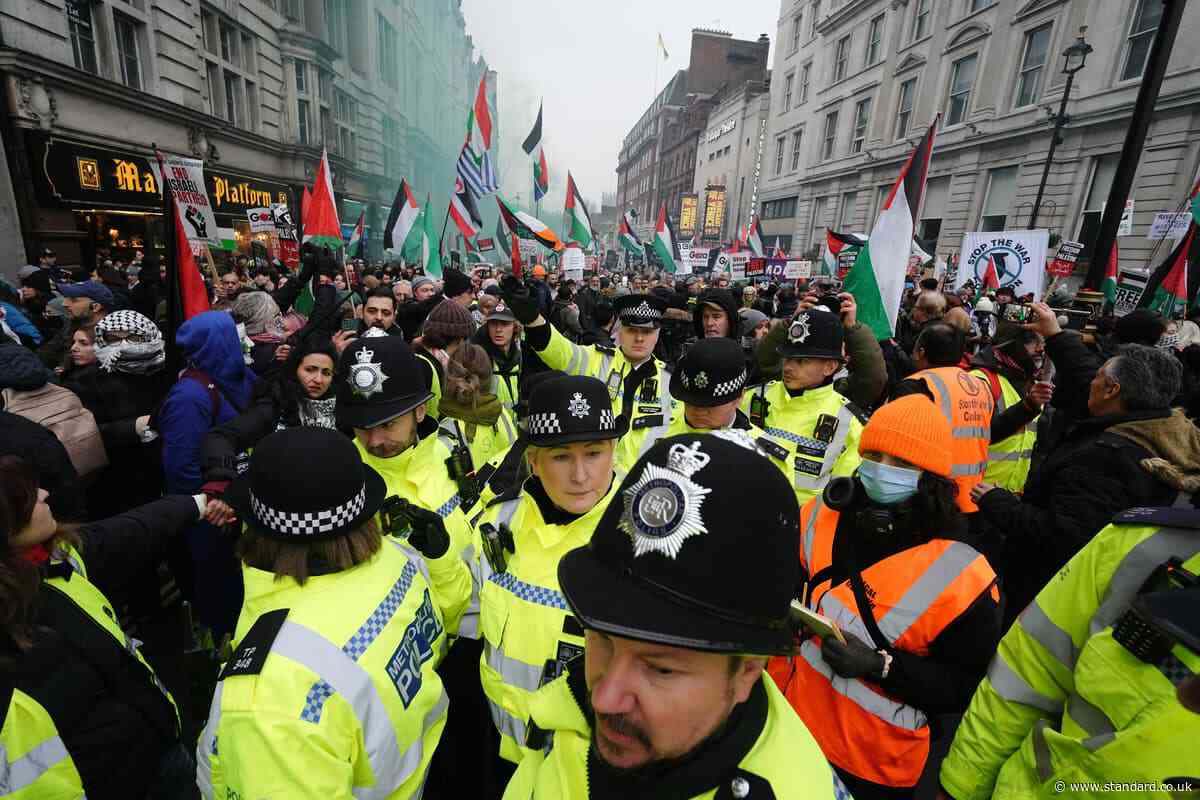National March for Palestine: Police issue arrest warning as strict conditions placed on major London protest