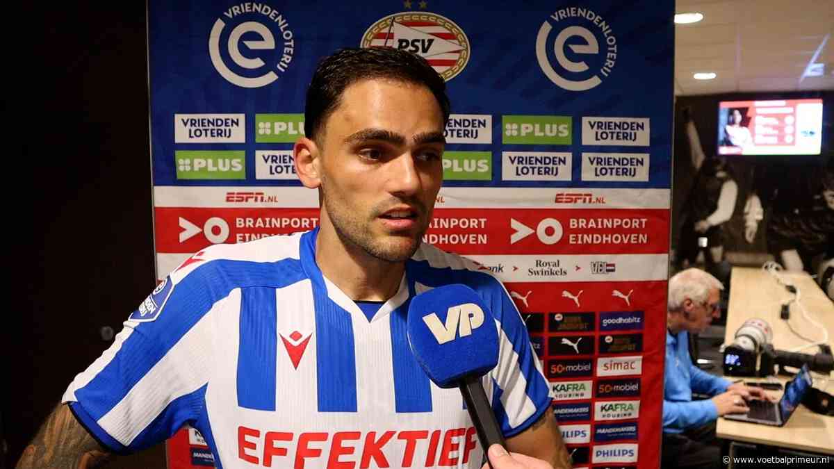 Kersten onderuit gehaald door PSV-doelman Kovar: 'Dat is dan een rode kaart'