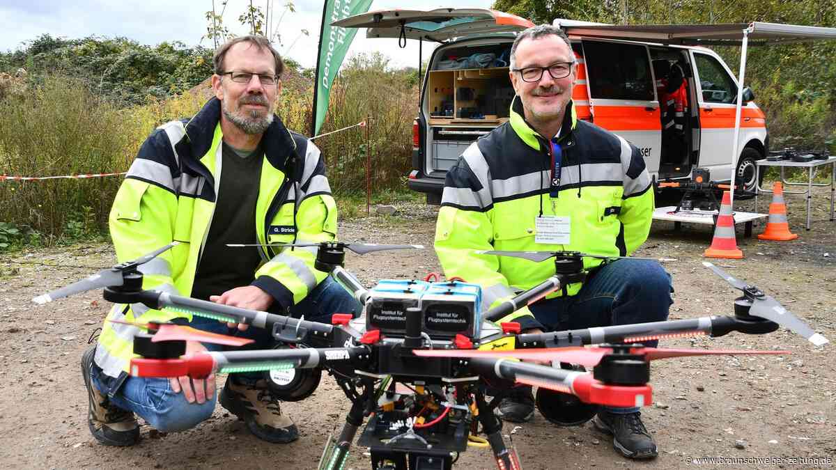 Autonome Drohnen und Roboter: DLR simuliert Katastrophe in Braunschweig