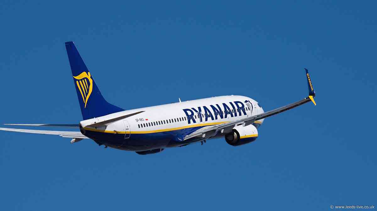 Ryanair adds four new routes from Leeds Bradford with flights from &pound;58.99