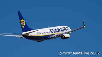 Ryanair adds four new routes from Leeds Bradford with flights from &pound;58.99