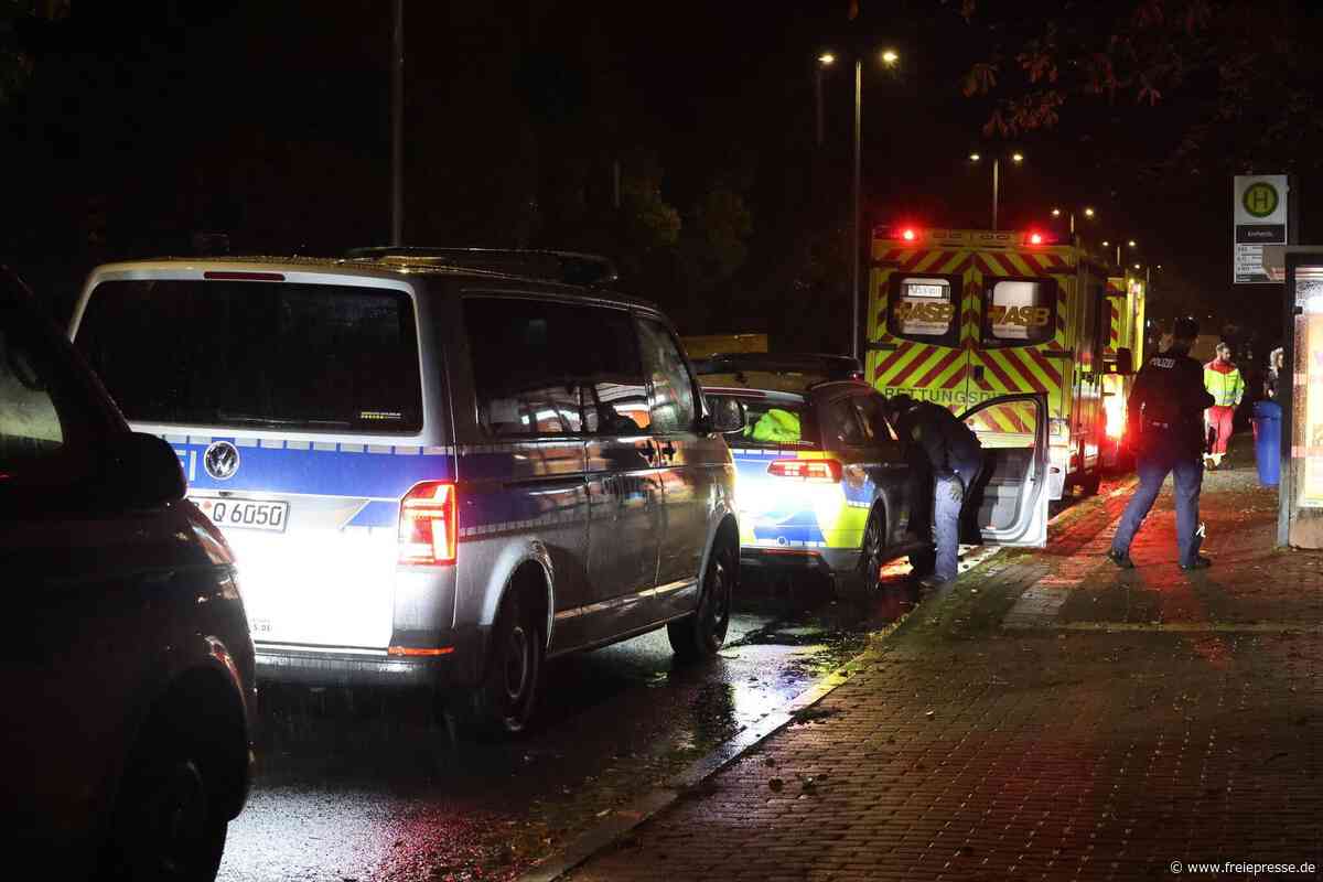 Nächtliche Schlägerei an Bushaltestelle in Chemnitz