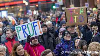 AfD-Verbot prüfen: Prominenter Gast heute bei Demo in Hamburg dabei