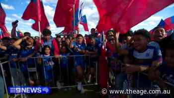 Samoa receive hero's welcome in Sydney's west
