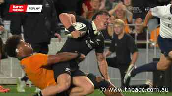 Ugly act injures All Blacks tryscorer