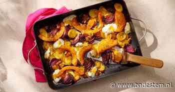 Wat Eten We Vandaag: Pompoentraybake met whipped gorgonzola