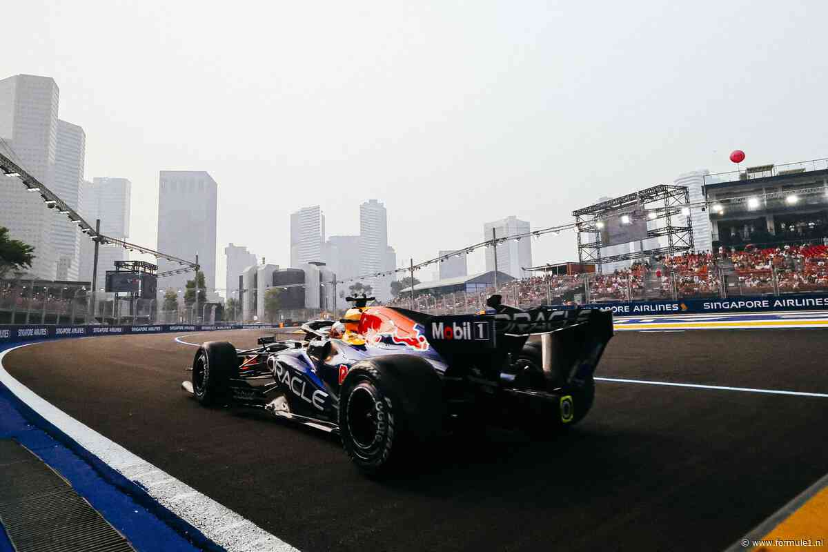 LIVE | Sprintrace GP Singapore: Volg Max Verstappen hier vanaf sprintpole op weg naar zege