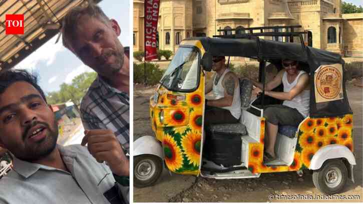 "Do you expect this from any Indian politician?": Norwegian mayor spotted in an auto-rickshaw